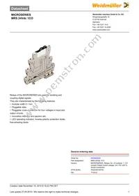 8533640000 Datasheet Cover