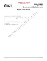 85354AK-01LFT Datasheet Page 16