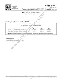 85357AGI-01LFT Datasheet Page 10