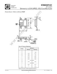 85357AGI-01LFT Datasheet Page 11