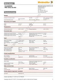 8536501001 Datasheet Page 2