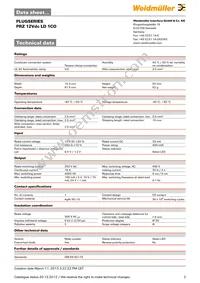 8536571001 Datasheet Page 2