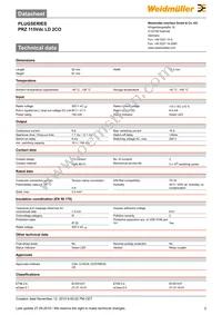 8536630000 Datasheet Page 2