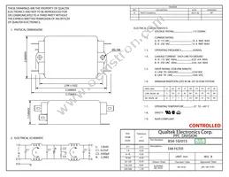 854-10/015 Datasheet Cover