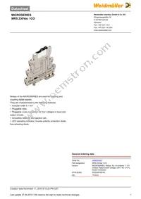 8556020000 Datasheet Cover