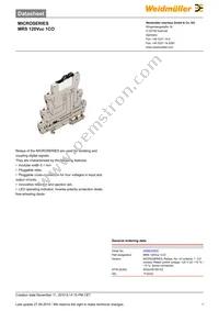 8556030000 Datasheet Cover