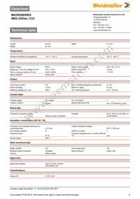 8556090000 Datasheet Page 2