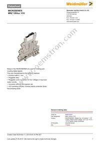 8556100000 Datasheet Cover