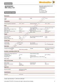 8556100000 Datasheet Page 2