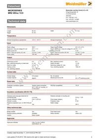 8556110000 Datasheet Page 2