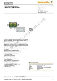 8564070000 Datasheet Cover