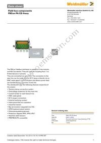 8564110000 Datasheet Cover