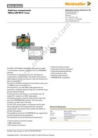 8564350000 Datasheet Cover