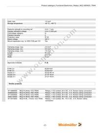 8574070000 Datasheet Page 2