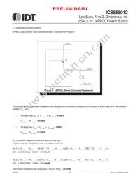 858012AKLFT Datasheet Page 12