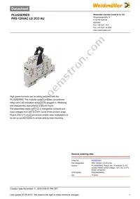 8595960000 Datasheet Cover