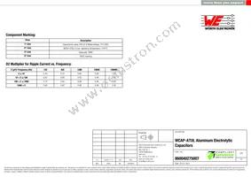 860040275007 Datasheet Page 2