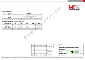 860040773001 Datasheet Page 2