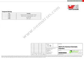 860080380028 Datasheet Page 2