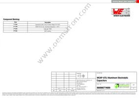 860080774009 Datasheet Page 2