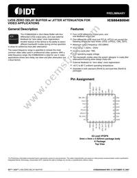 864S004AKILFT Datasheet Cover