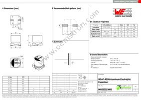 865230253005 Datasheet Cover