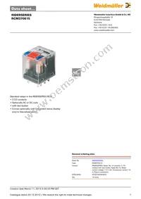 8689980000 Datasheet Cover