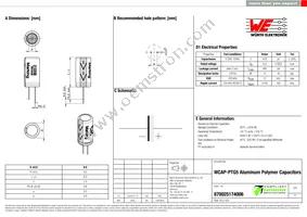 870025174006 Datasheet Cover