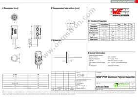 870135174001 Datasheet Cover