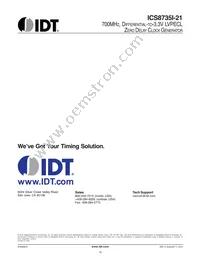 8735AMI-21LF Datasheet Page 16