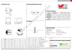 875105242007 Datasheet Cover