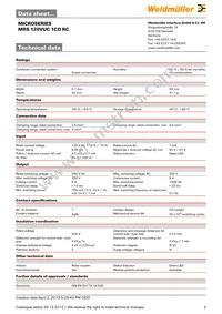 8825970000 Datasheet Page 2