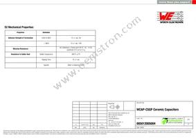 885012005004 Datasheet Page 2