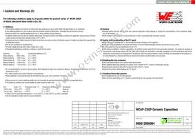 885012005004 Datasheet Page 5