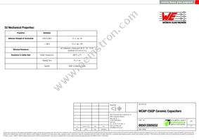 885012005032 Datasheet Page 2