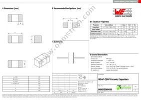 885012005033 Datasheet Cover