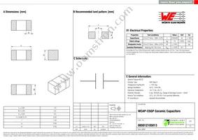 885012105013 Datasheet Cover