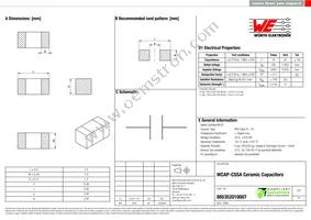 885352010007 Datasheet Cover