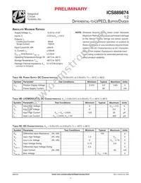 889874AKLFT Datasheet Page 4