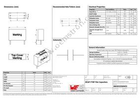 890303325004CS Datasheet Cover