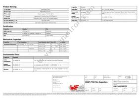 890334025007CS Datasheet Page 2