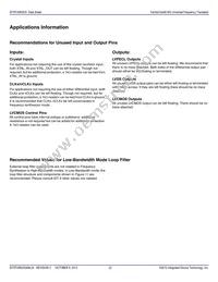 8T49N203ANLGI Datasheet Page 22