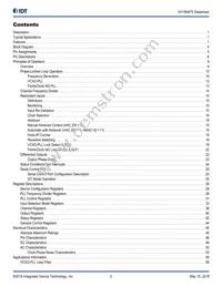 8V19N478BDGI Datasheet Page 2