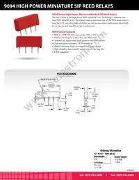 9094-05-00 Datasheet Cover