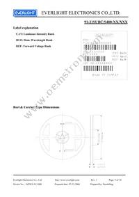 91-21SUBC/S400-A6/TR9 Datasheet Page 5