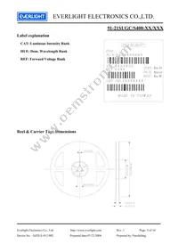 91-21SUGC/S400-A4/TR9 Datasheet Page 5