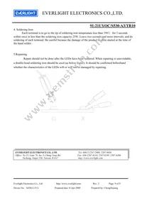 91-21UYOC/S530-A3/TR10 Datasheet Page 9