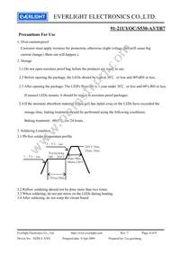 91-21UYOC/S530-A3/TR7 Datasheet Page 8