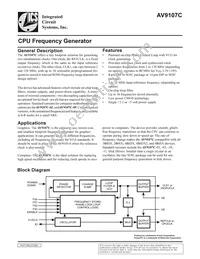 9107C-05CS08LFT Datasheet Cover