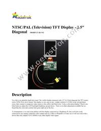 912 Datasheet Cover